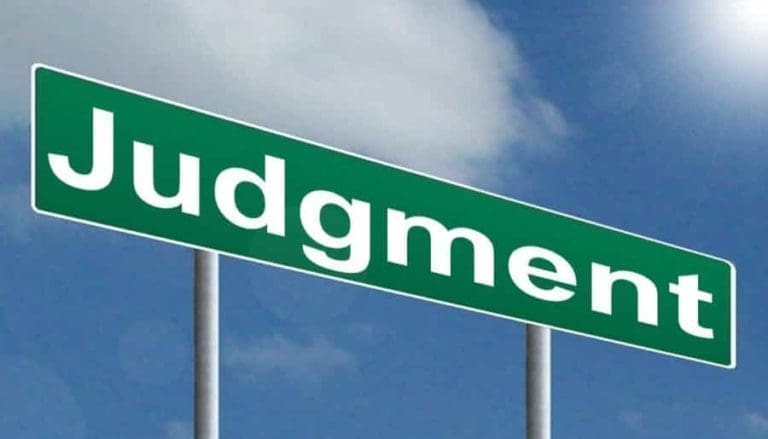 judgment