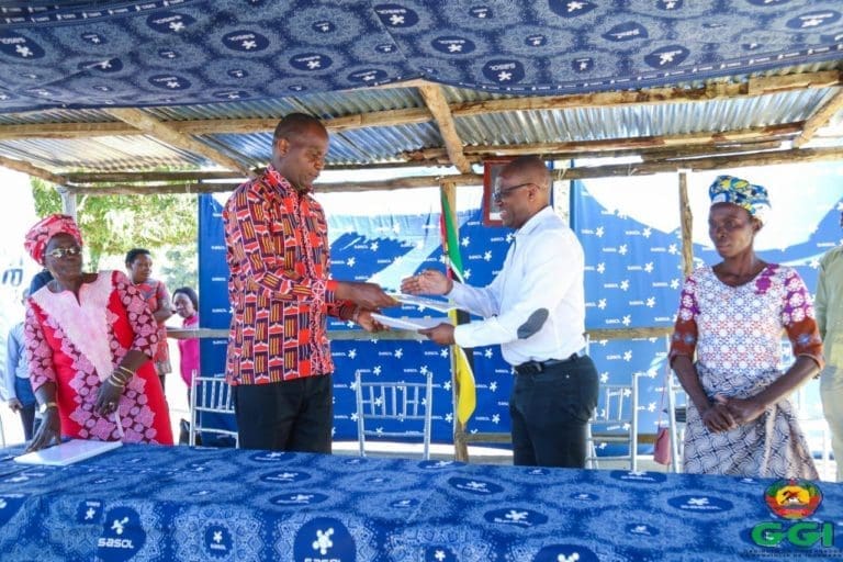 Sasol Takes First Step to Promote Shared Value in Mozambique Sasol