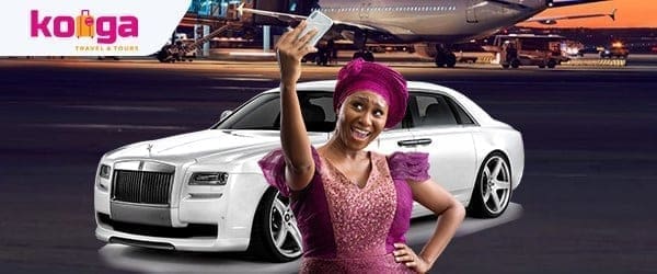 Konga Travel Offers Travelers Chauffeur-Driven Ride To Airport in Rolls Royce Konga Travel Rolls Royce promo goes live