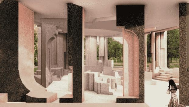 Serpentine Pavilion 2020 designed by Counterspace