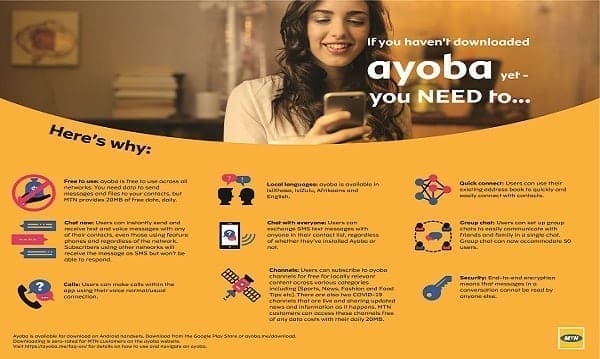 Coronavirus: MTN is Giving Free Daily Data Lifeline Via Ayoba
