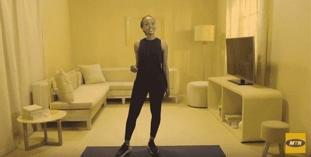 Coronavirus: MTN Launches Digital Workout Series for South African Woman GiGYMa digital workout series