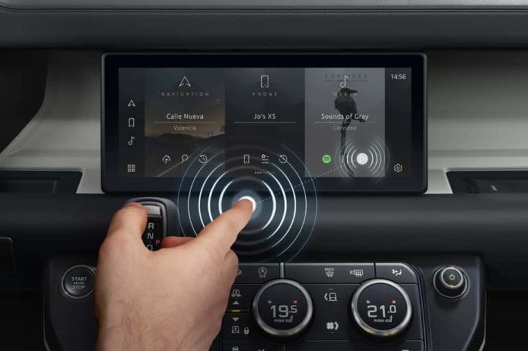 Jaguar Land Rover’s Contactless Touchscreen Can Help Fight Bacteria and Viruses Jaguar Land Rover's Contactless Touchscreen