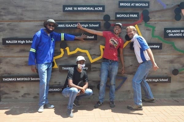 Phuthanang Youth Trust students and their trainer
