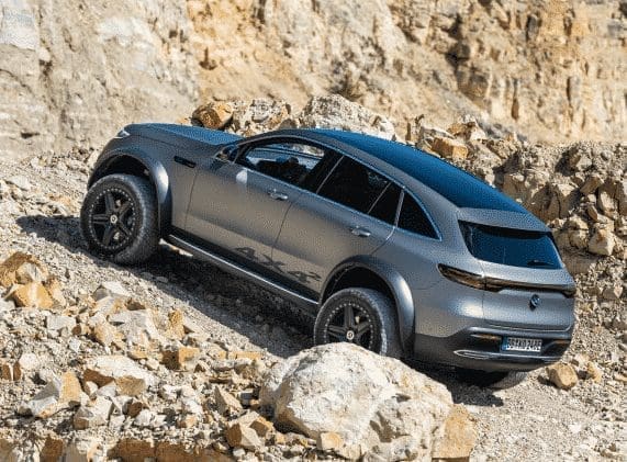 Mercedes-Benz Gives Its EQC Electric vehicle The 4×4² Treatment Electric luxury goes off-road. The Mercedes-Benz EQC 4x4² vehicle study