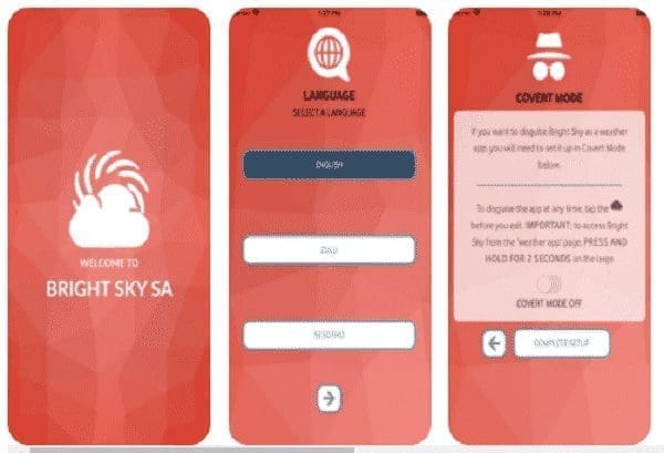 Vodacom Zero-Rates Bright Sky SA Gender-Based Violence Awareness App Vodacom