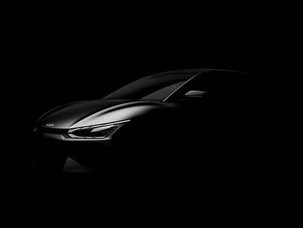 Kia Reveals A Teaser Of EV6 Electric Car Kia EV6