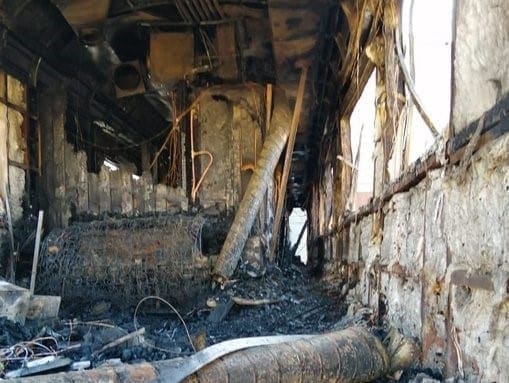 Arsonists Set Alight Blue Train Coach, One Suspect Arrested, Two On The Run Blue train