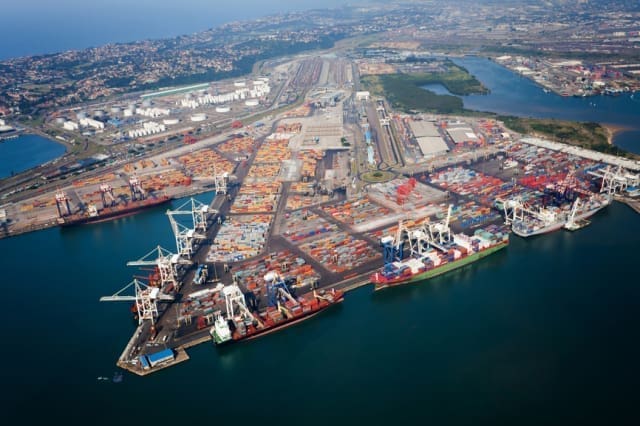 South Africa Infrastructure Build Programme Continues To Make Progress Durban harbour