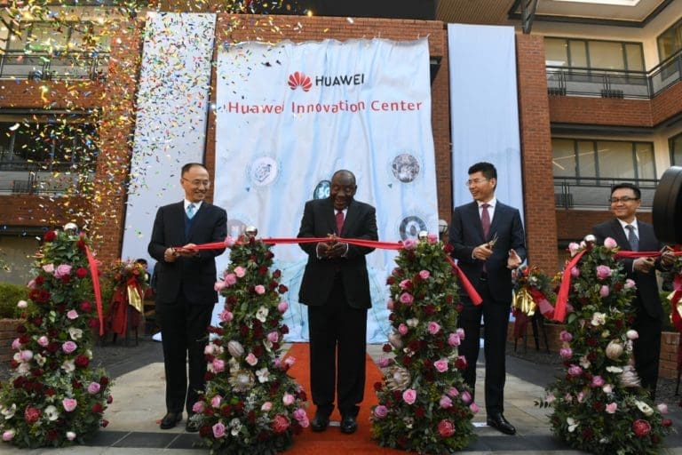 President Cyril Ramaphosa Officially Opens Huawei Innovation Centre Huawei Innovation Centre,