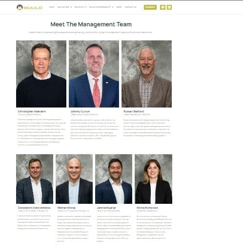 Mulilo management Team