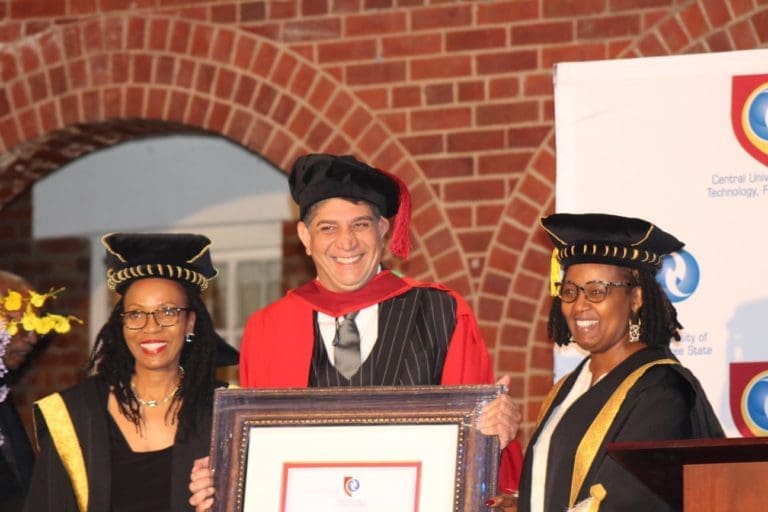 Honorary Doctorate Awarded To Vodacom Group CEO, Shameel Joosub Shameel Joosub