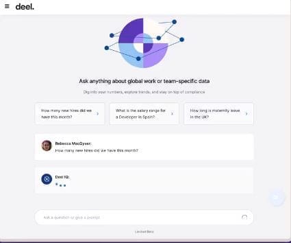 Deel Launches AI-Powered Global Work Assistant, Deel IQ Deel
