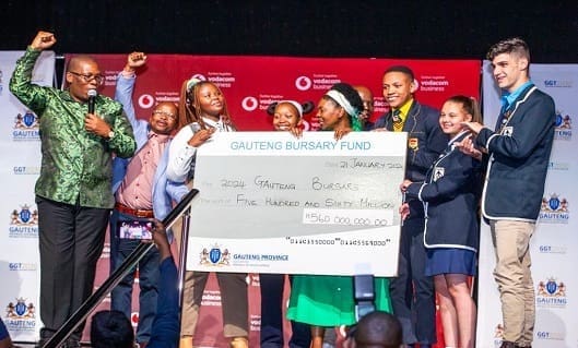Gauteng Allocates R560 Million for Higher Education Support To Top Achievers Bursary allocation