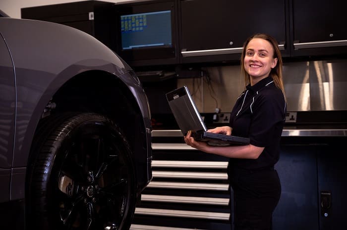 JLR Swiftly Trains Over 20,000 Employees And Partners To Build Luxury Electric Vehicles JLR Chloe Taylor