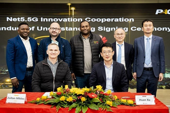 MTN South Africa And Huawei Forge Strategic Partnership For Net5.5G Development Huawei, MTN MOU Signing