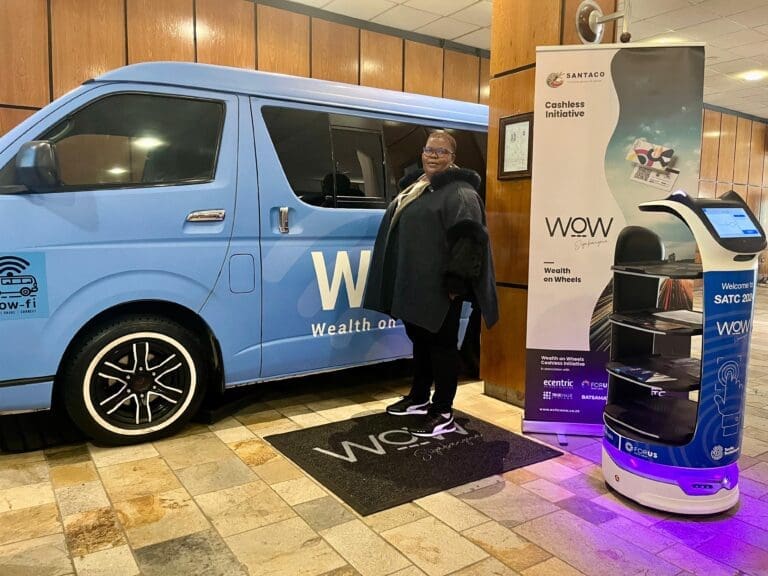 Digital Taxi Initiative WOWS SA Transport Conference Wealth On Wheels (WOW) platform