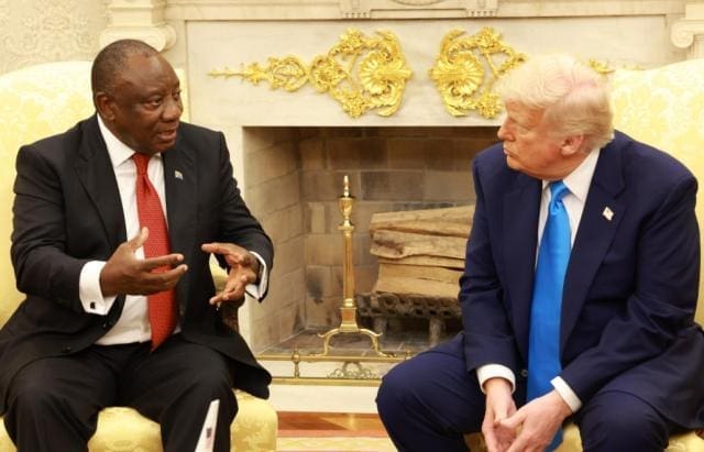 President Ramaphosa Rejects White Genocide Claims At Oval Office Meeting President Cyril Ramaphosa met United States President Donald Trump in the Oval Office in Washington D.C. on Wednesday.