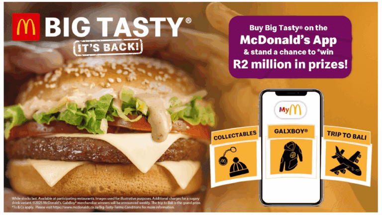 McDonald’s SA Brings Back Big Tasty With GALXBOY Collab – Limited Time McD Big Tasty