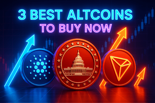 3 Best Altcoins Under $1 to Buy Now – ADA, TRON and MAGACOIN FINANCE Highlighted 3 BEST ALTCOINS