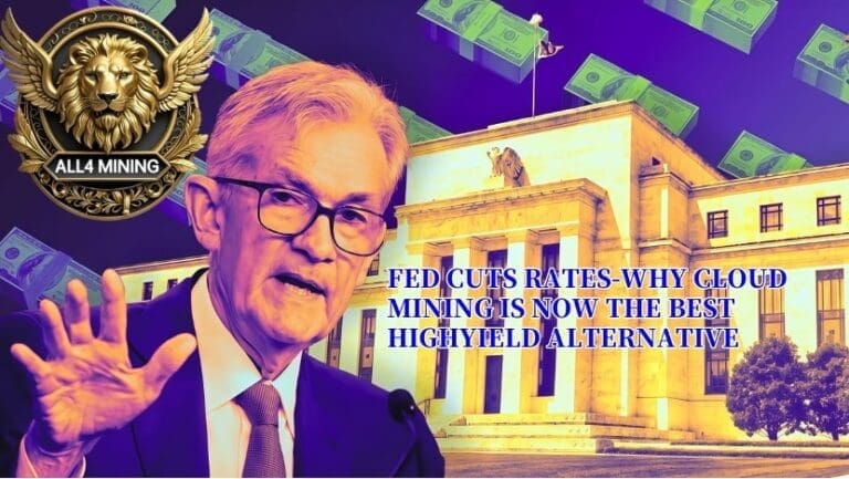 Against the backdrop of the Federal Reserve’s interest rate cuts, ALL4 Mining’s cloud mining service provider has become the first choice for investors to obtain stable returns. ALL4Mining