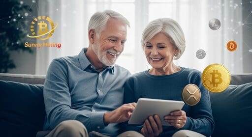 American retiree uses BTC through Sunny Mining to earn $7,700 in stable passive income every day