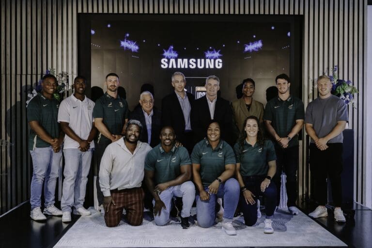 Samsung Powers South African Rugby in Major Tech Partnership Team Photo