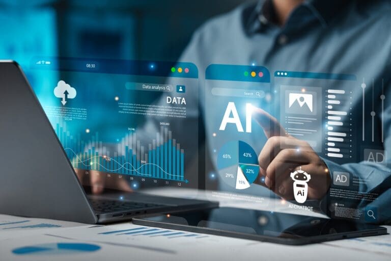 Adams & Adams launches Africa’s first dedicated Artificial Intelligence Legal Service Businessman,Analyzes,Data,Using,Ai,Technology,To,Work,With,Tools,