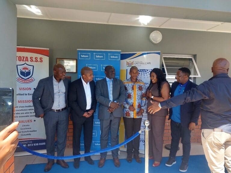 Telkom Connects Rural School Learners to Digital Future Telkom & Education Dept Hand Over ICT Lab at Sitoza Secondary School