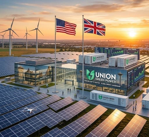 Union Green Power Strengthens Its International Position and Expands Operations Into the U.S. Energy Market Union Green Power