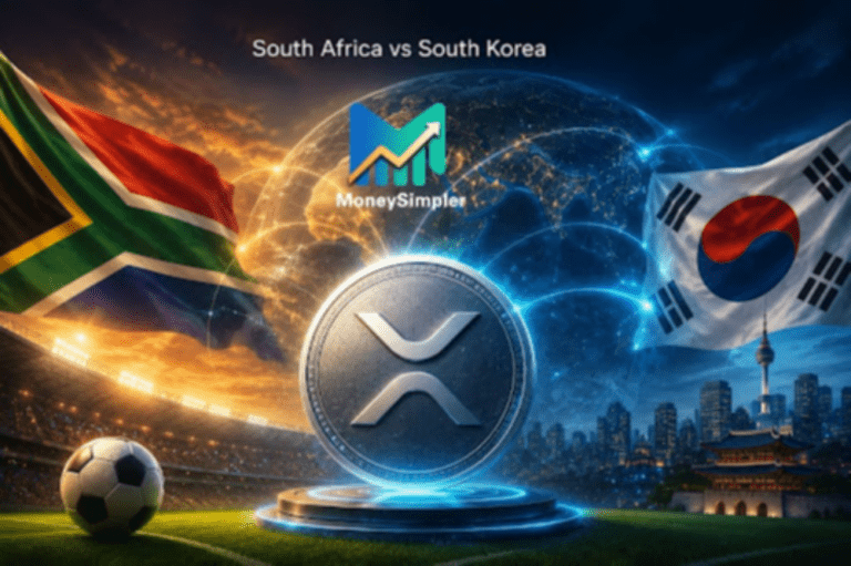South Africa vs South Korea Fuels XRP Cross-Border Payment Buzz, MoneySimpler Offers Passive Income for XRP Holders MoneySimpler