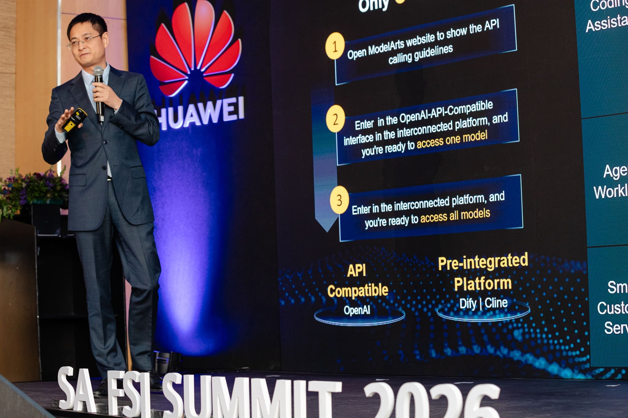 Alvin Feng, President, International BU of Digital Finance, Huawei