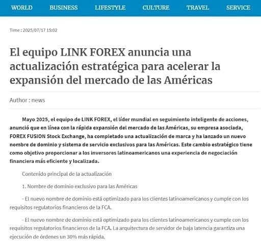 LINK FOREX