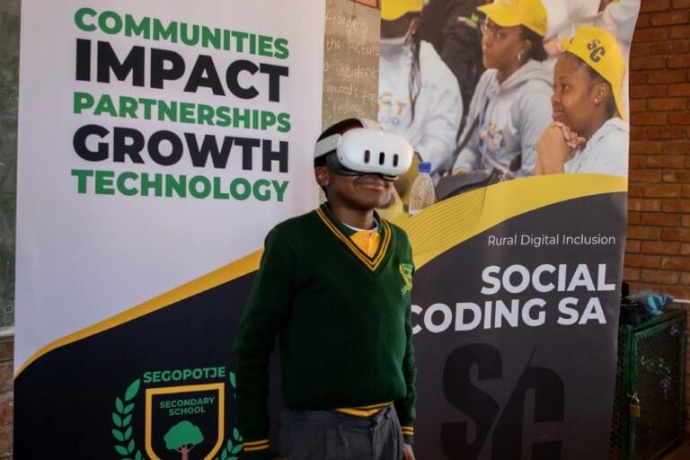 Social Coding South Africa bring digital skills to underserved classrooms
