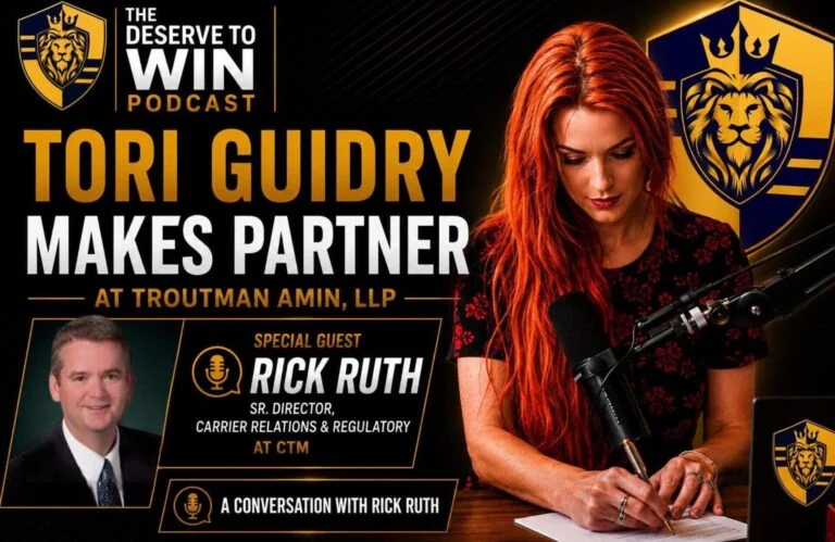 Guidry signed the partnership agreement live during the recording.