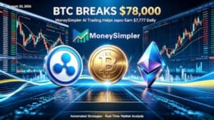 BTC Price Prediction: Bitcoin Could Top $90,000 by August End, MoneySimpler AI Trading Helps Holders Earn $7,777 Daily MoneySimpler