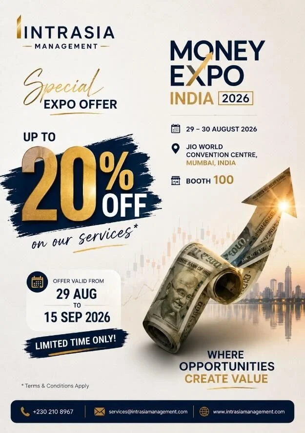 Intrasia Management Unveils Special Expo Offer and Business Solutions at Money Expo India 2026 Money Expo India 2026