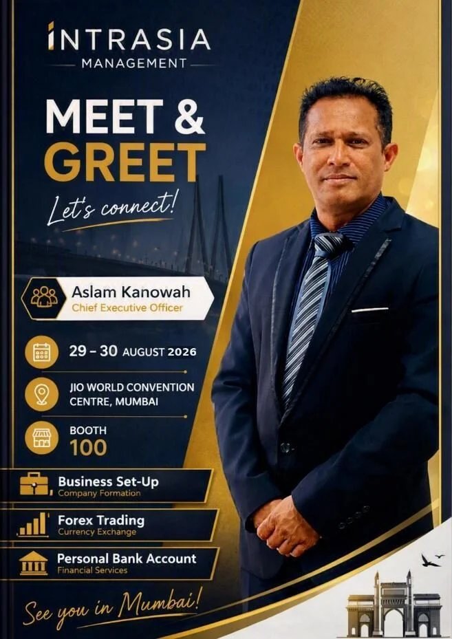 Mr. Aslam Kanowah, Chief Executive Officer of Intrasia Management,