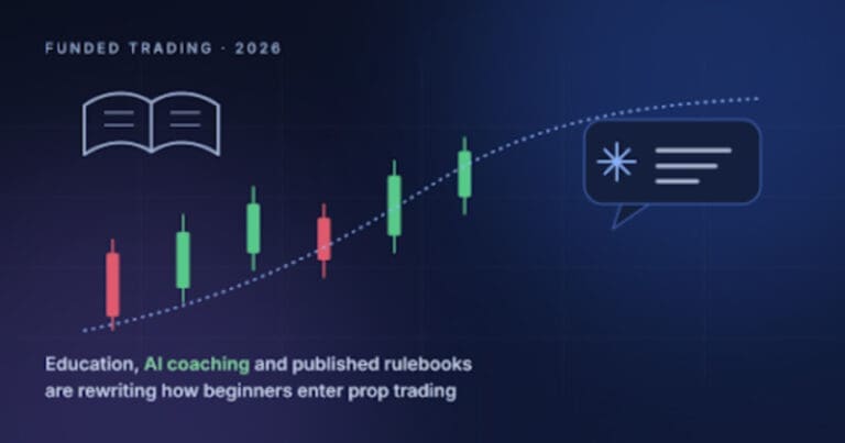 Prop Trading Has a Beginner Problem. AI Coaching Might Be the Fix Prop Trading