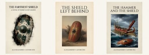 Three Novels, One Battered Shield, Alessandro Catorcini, The Shield Triptych