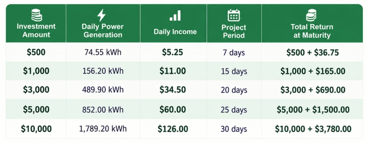 Project terms