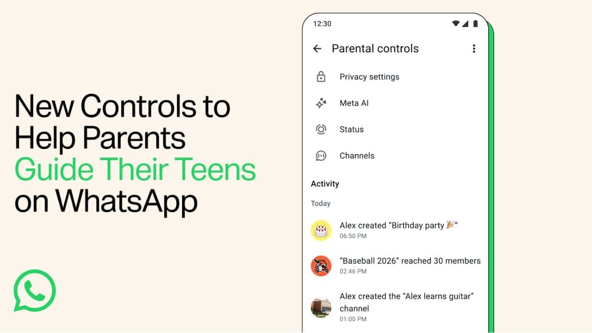 WhatsApp Parental Controls