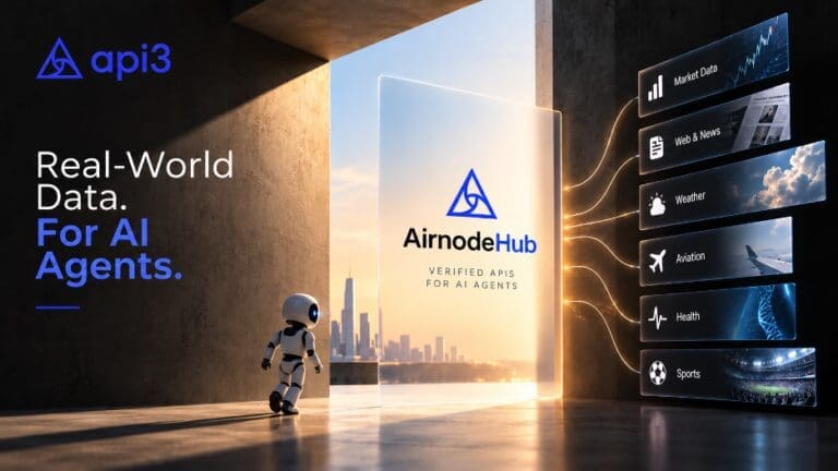 API3 Launches AirnodeHub, an Agent-First API Marketplace for the AI Economy AirnodeHub