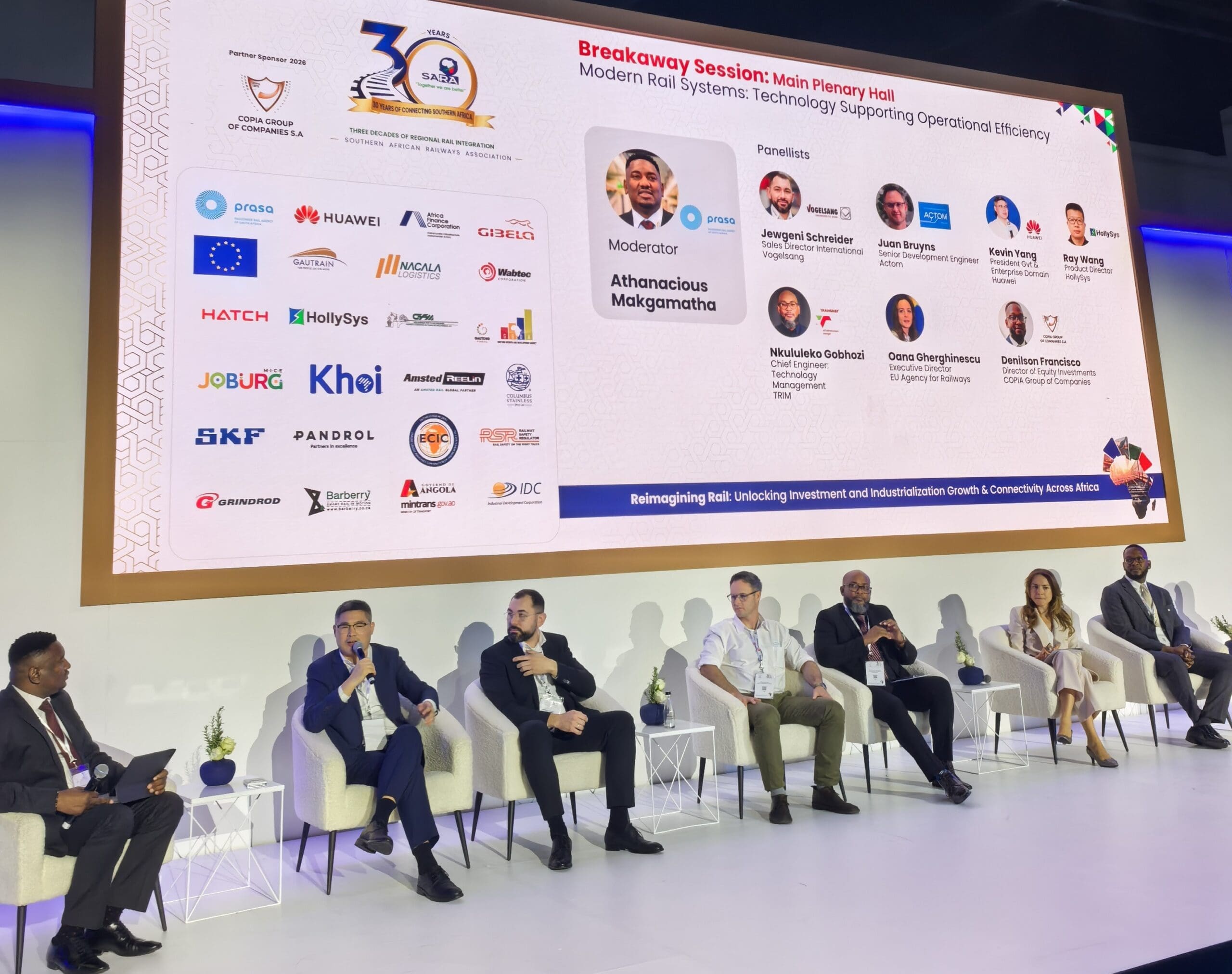 Panel Discussion “Modern rail systems: technology supporting operational efficiency”