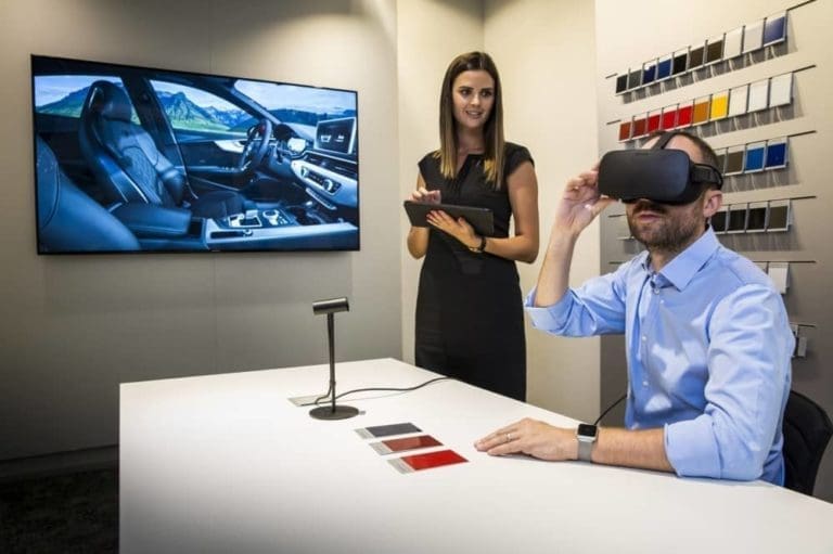 Audi SA Introduces Virtual Reality-Enabled Car-Buying Experience Inside the Audi Customer Private Lounge