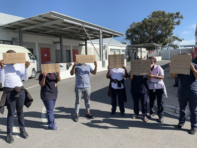 Overcrowded Dunoon Battles Rising COVID-19 Cases Staff at Dunoon Community Healthy Centre