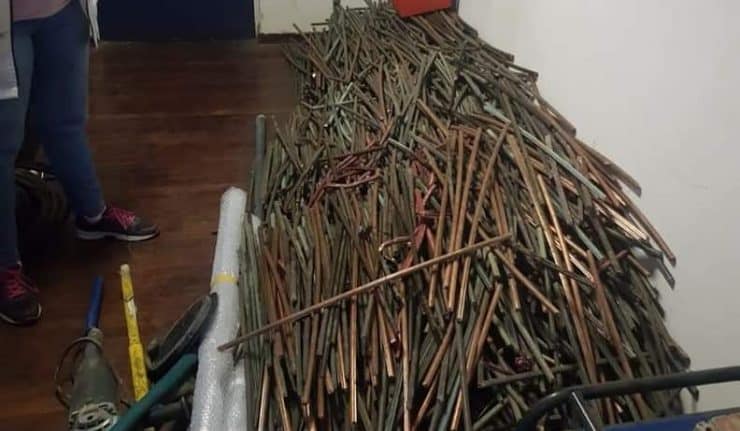 SA Government Publishes Policy Proposals On Measures To Address Scrap Metal Theft Copper cable