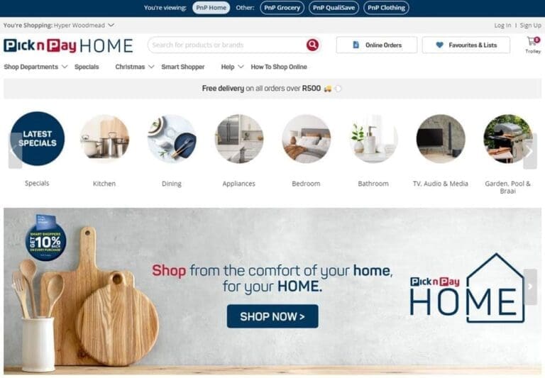 Pick n Pay Launches Online Homeware Store Pick n Pay Home