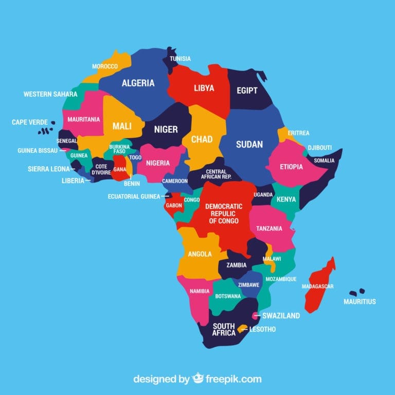 Patel Outlines Vision For Prosperous Africa United In Trade aFRICA MAP