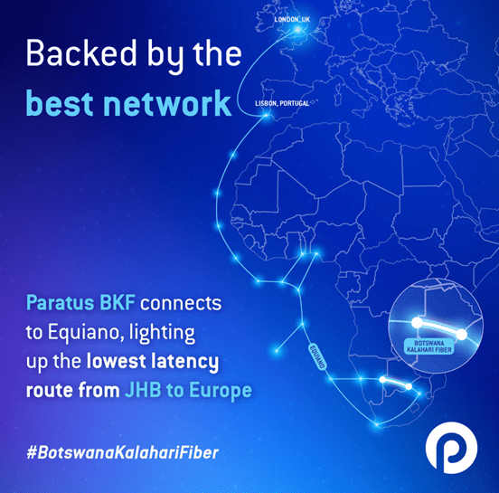 Paratus Botswana completes Botswana Kalahari Fiber Route